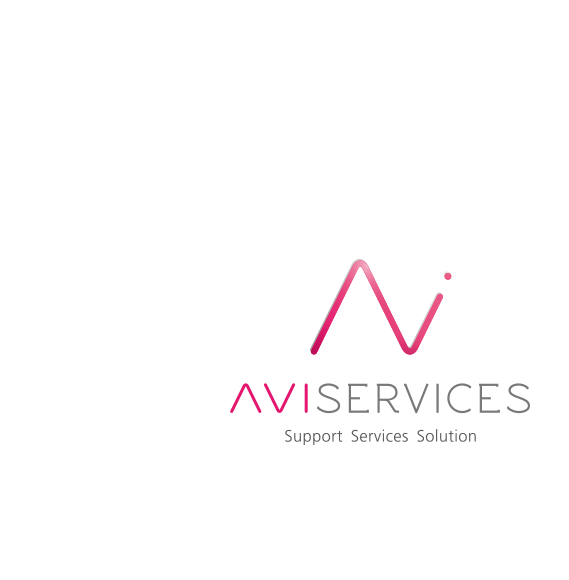 Logo AVISERVICES sur fond blanc